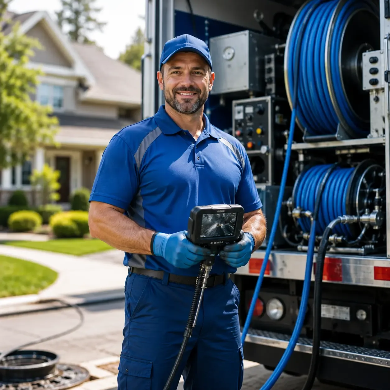 Local outdoor drain cleaning specialists in Round Rock, AZ